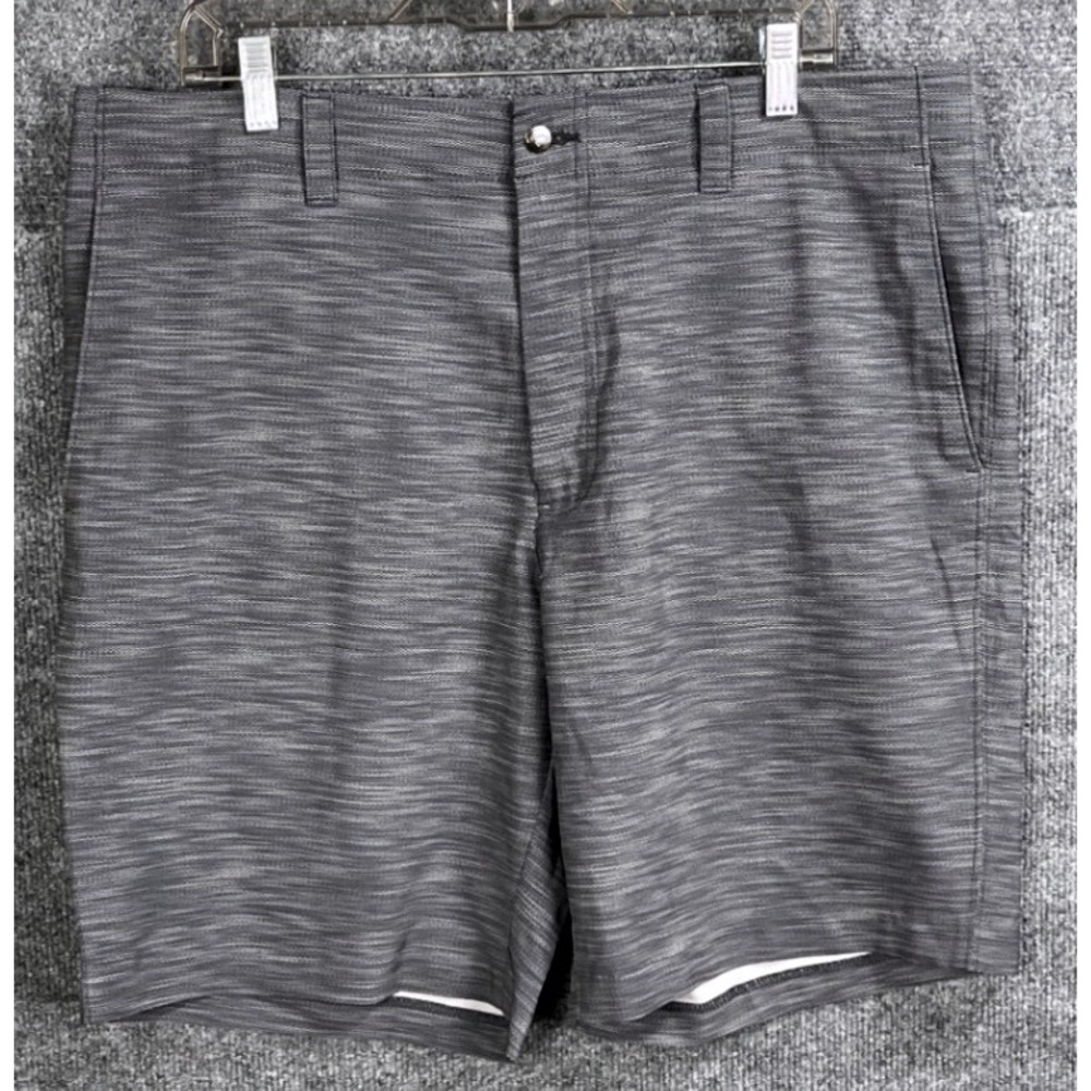 Callaway Golf Shorts Heathered Performance Moisture Wicking Gray 38